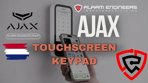 Ontdek Ajax KeyPad TouchScreen: De Ultieme Controle voor Beveiliging en Automatisering!