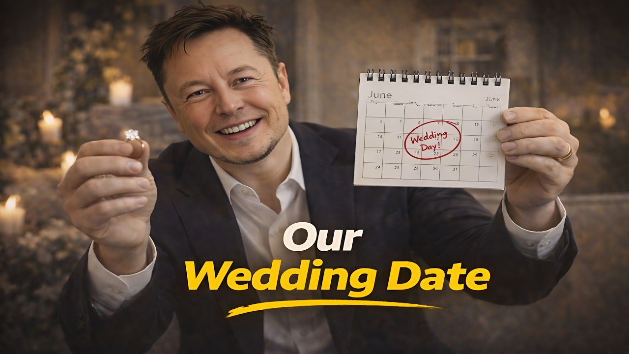 Finally Got Our Wedding Date Can’t Wait to Marry You 💍😳| Elon Musk