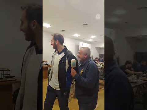 موقف طريف يجمع وائل عرقجي ونمر جبر