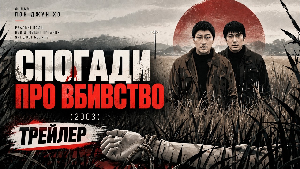 Кадр из трейлера «Воспоминания об убийстве»