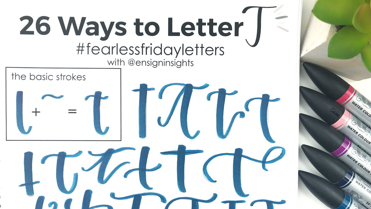 Hand Lettering Tips + A Guide to TPK Hand Lettering Styles – The
