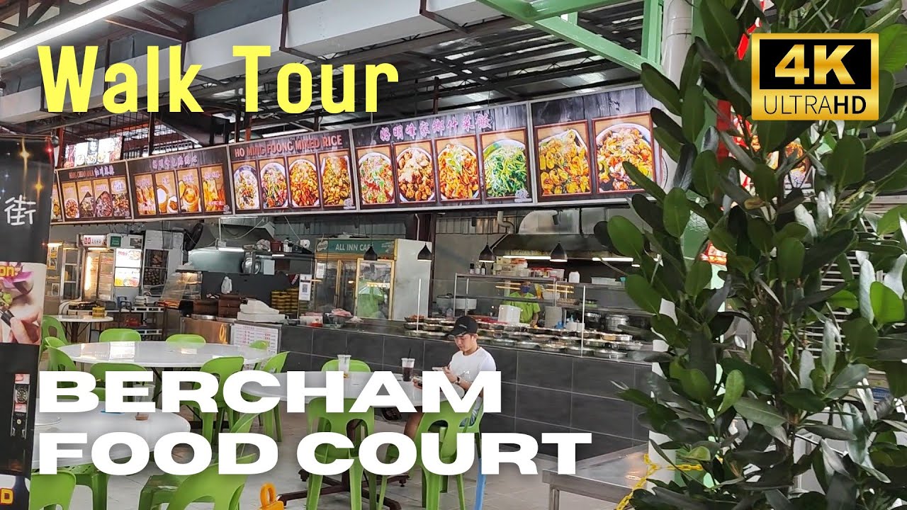 Best food at LYJ Bercham Food Court, Ipoh, Perak, Malaysia streetfood