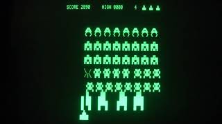 Commodore PET Space Invaders -  My Best Game EVER!!! - Dave Bradley - 8-Bit Game Video Vintage