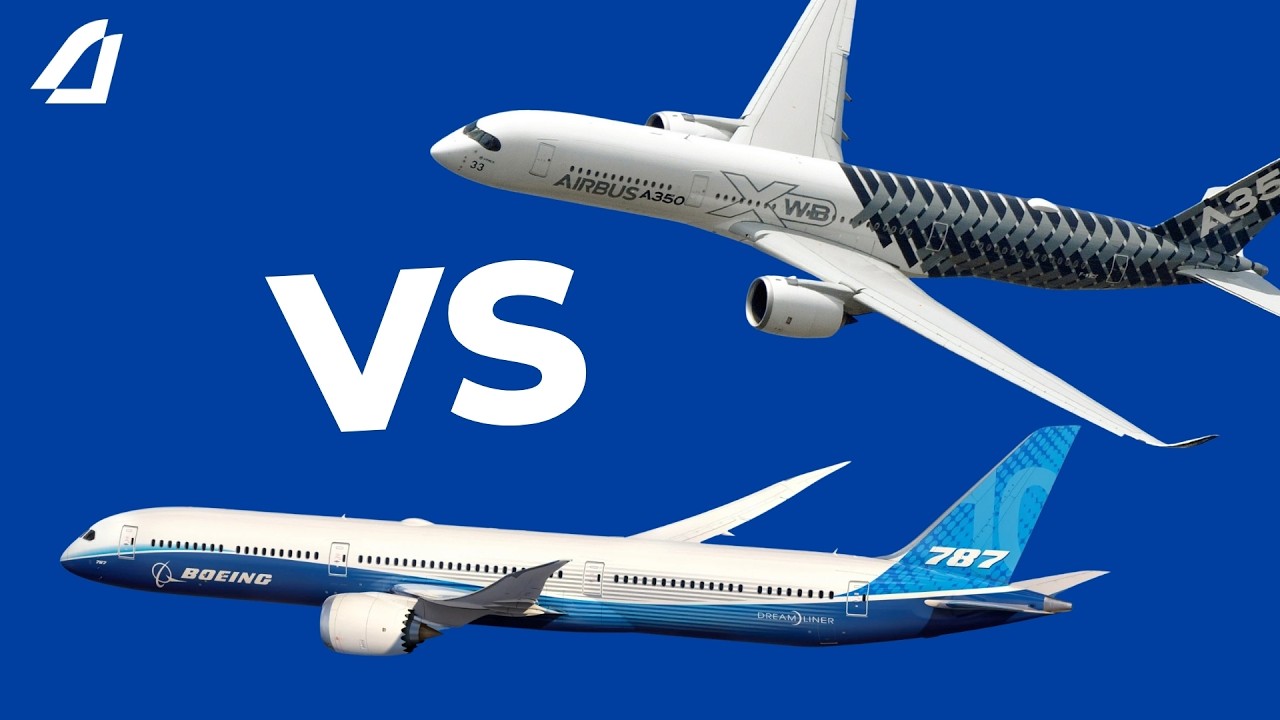 Cómo las aerolíneas deciden entre el 787 y el A350