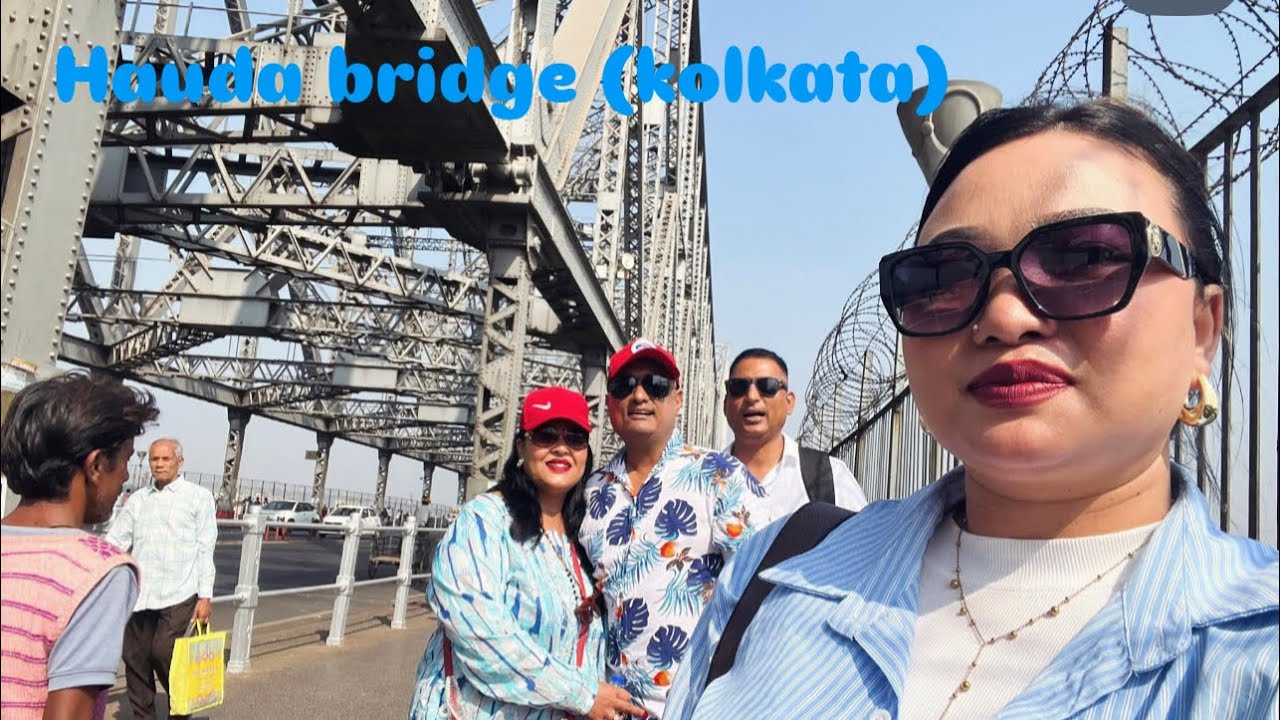 Hauda Bridge#🇮🇳#kolkata😍#yekdamai garmi uff#Nayumavlogs#keeploving #bestmoments #youtubeviralvideos 