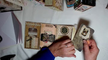 Trifold envelope booklet tutorial