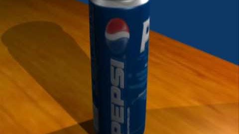 Pepsi Can made with Blender 3D