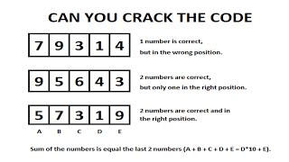 Crack the Code Puzzle with Equation (5 Digits) [with English subtitles]