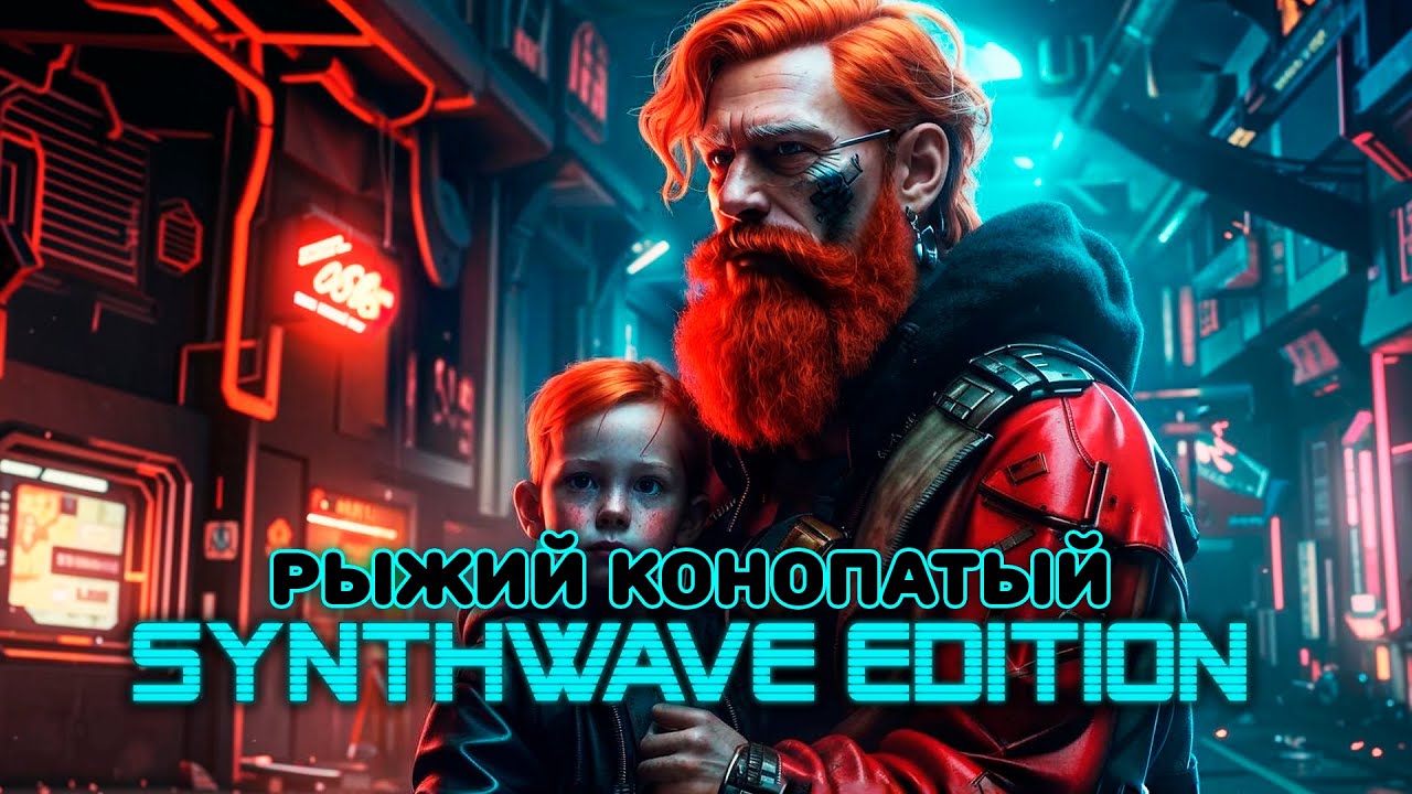Кибер-Антошка - Рыжий конопатый (синтвейв)