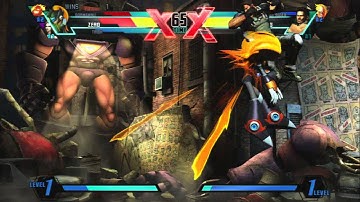 Marvel VS Capcom 3 (PS3) Player 1 VS Player 2