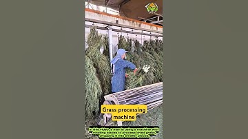 Grass processing machine- Good tools and machinery can increase work efficiency