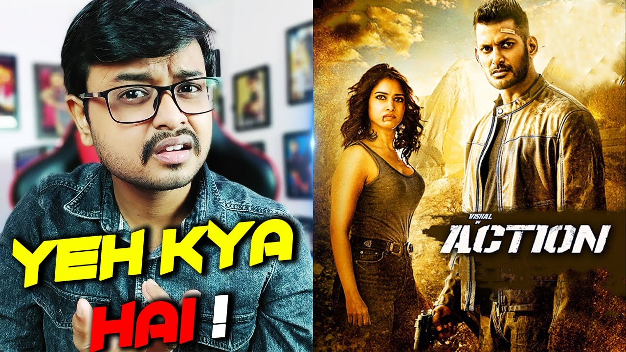 Action Hindi Dubbed Movie Review | Vishal | By Crazy 4 Movie