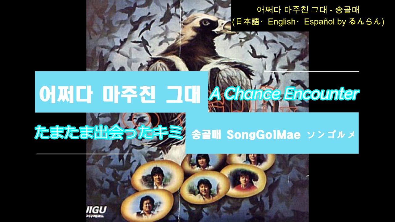 日本語/ENG/ESP) 송골매 SongGolMae (Falcon) ソンゴルメ - 어쩌다