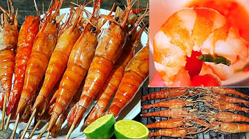 Cách làm Tôm Càng Xanh Nướng và Muối Ớt Xanh chấm hải sản siêu ngon