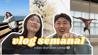 VIDEO DIARIO 🇰🇷 VIAJE CON MI HERMANA, SELECCIONANDO FOTOS DE BODA, CITA CON NAMS 💖