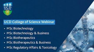UCD Science | School of Biomolecular & Biomedical Science Webinar