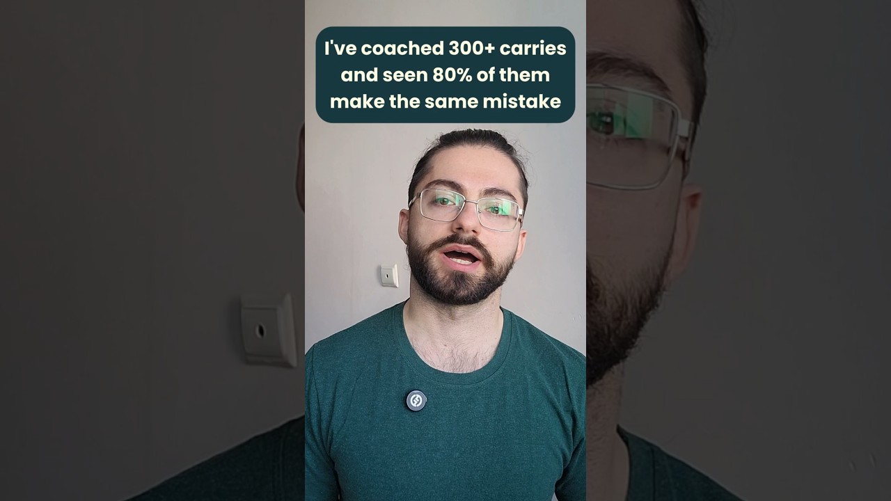 80% of Carries make this mistake 