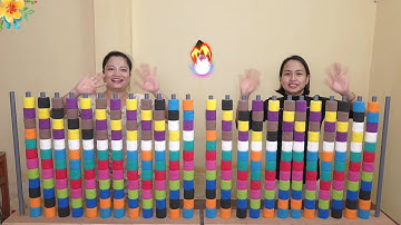 🎧 Relaxing Color Ball Sorting with Gentle ASMR | Calm but Competitive