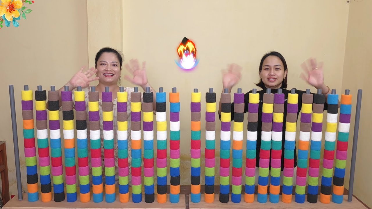 🎧 Relaxing Color Ball Sorting with Gentle ASMR | Calm but Competitive