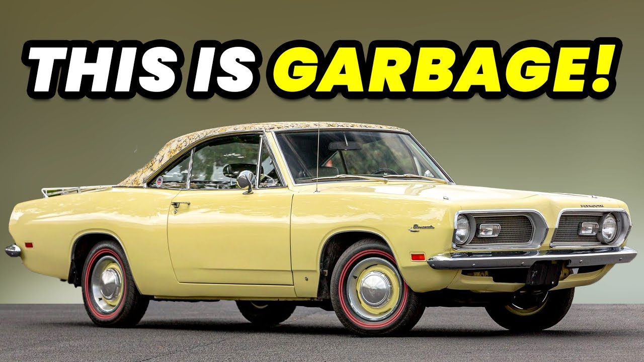12 WORST 60s Muscle Cars of All Time!
