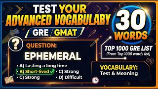 English Quiz Test 4 | Brain games | Word games | Test your vocabulary