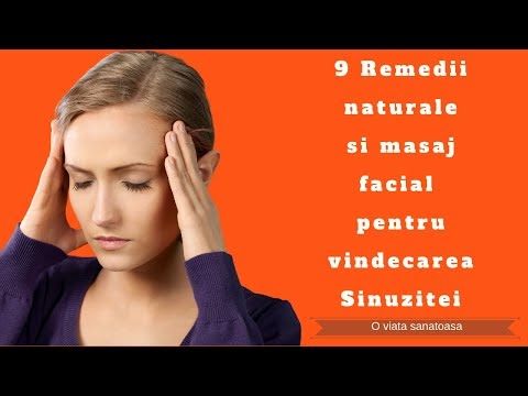 9 Remedii naturale si masaj facial pentru vindecarea Sinuzitei