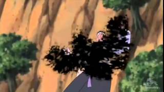 Sasuke Uses Amaterasu On Danzo