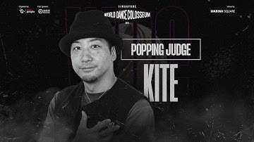 Kite | Popping Judge Showcase  | World Dance Colosseum Singapore 2025