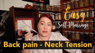 Acupressure massage for back pain - How to do a self-Massage at home - lockdown /quarantine special screenshot 4