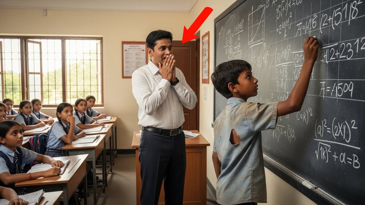 कूड़ा बीनने वाला बच्चा निकला मैथ्स का जीनियस! पूरा स्कूल दंग…... फिर जो हुआ.....