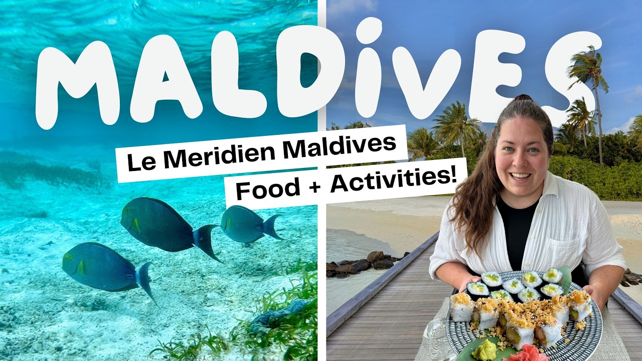 What to ACTUALLY do in the Maldives! (Le Méridien Food & Activities Guide)