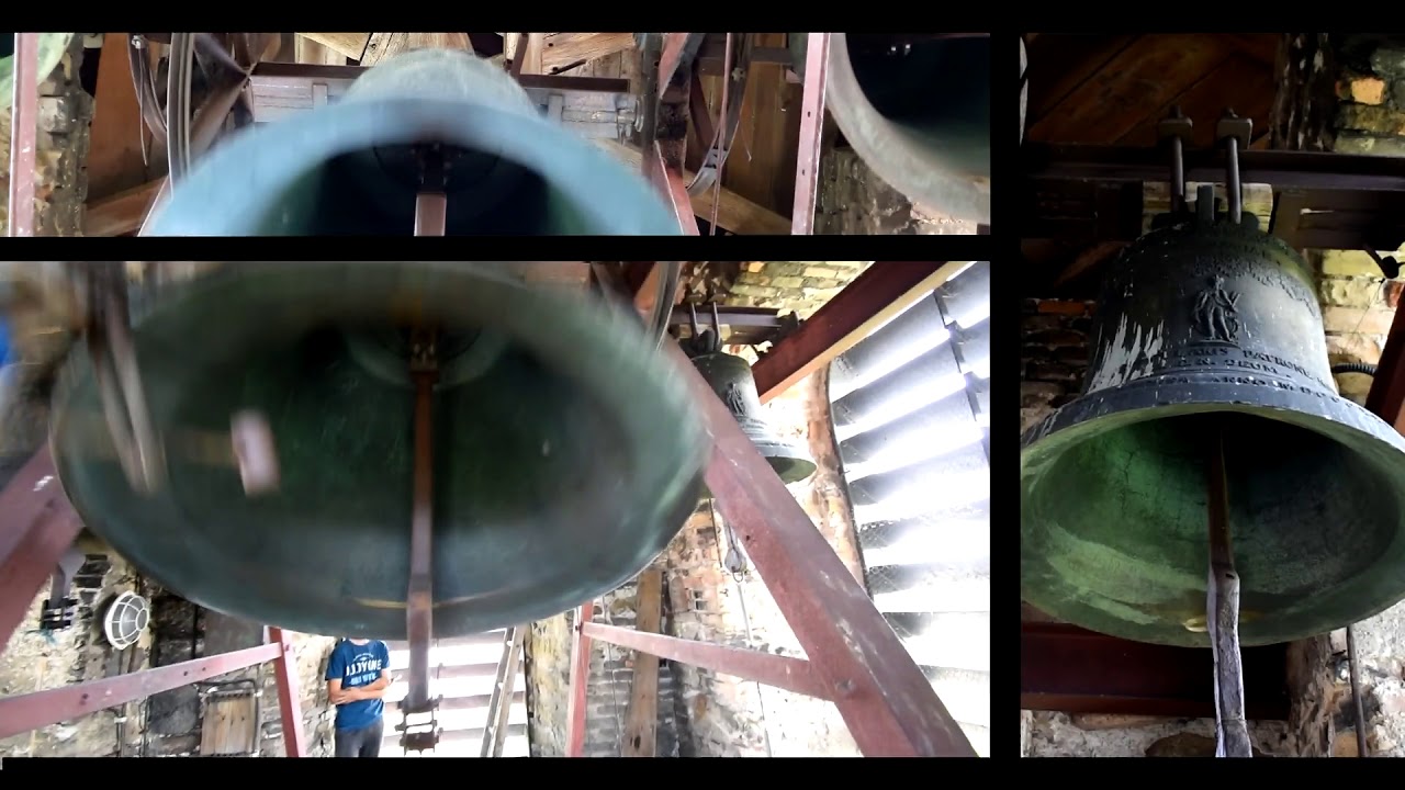 Bratislava - Vajnory (SK) Kostol Sedembolestnej Panny Márie -zvony (pred opravou - 2020)