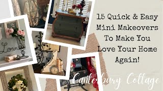 15 QUICK AND EASY DIY’S \& MINI MAKEOVERS ON A BUDGET TO MAKE YOU LOVE YOUR HOUSE AGAIN