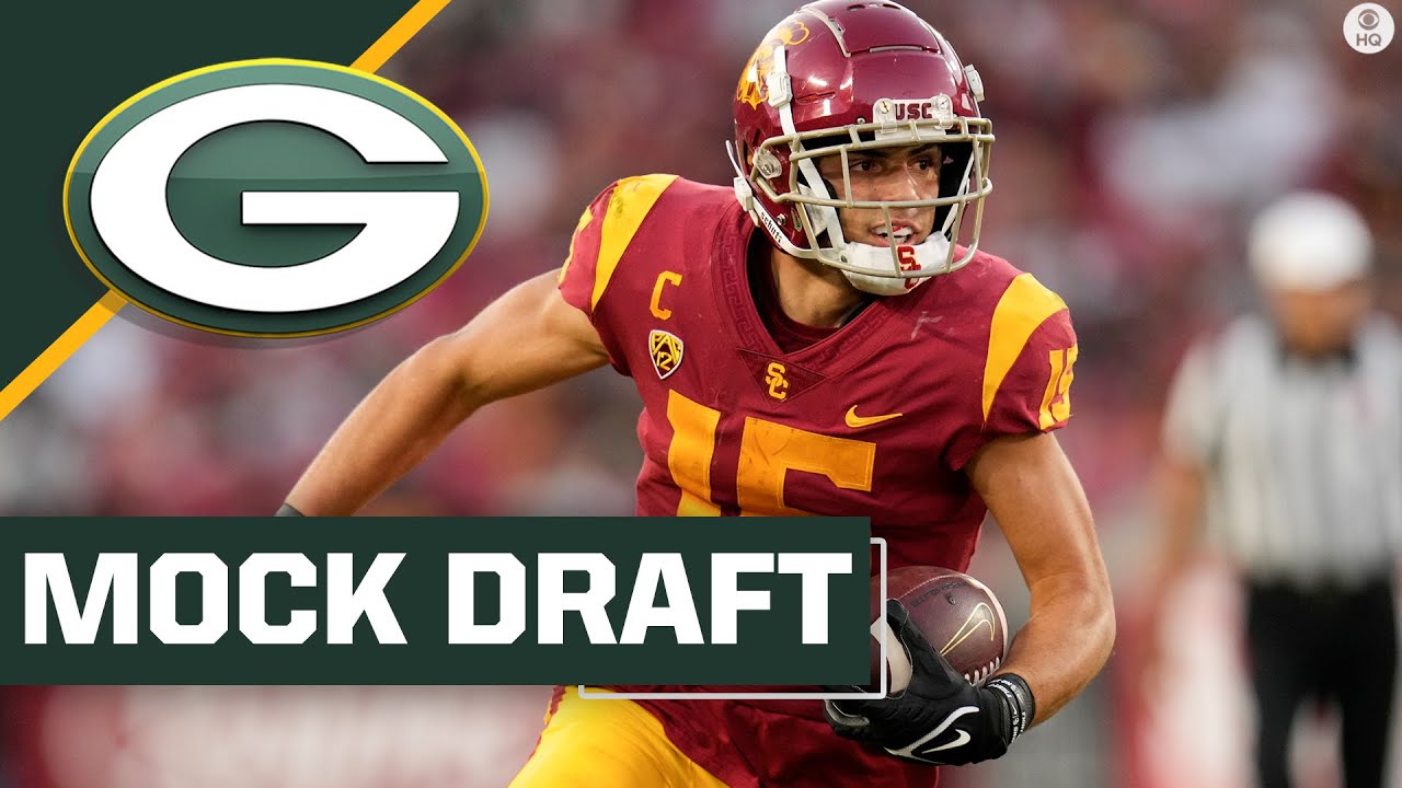 2022 NFL Mock Draft Packers draft TWO WIDE RECEIVERS to replace