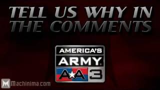 Americas Army 3 E3 2009 Debut Trailer (Hate It)