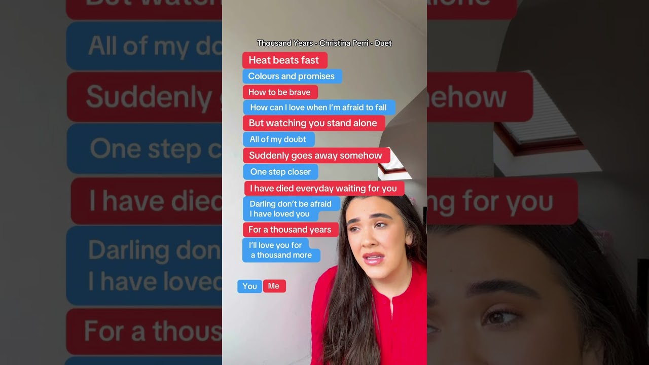 Thousand Years Christina Perri #shorts
