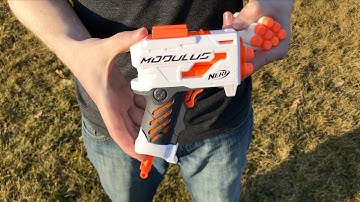 Nerf N-Strike Modulus Grip Blaster - Range Test (Stock)