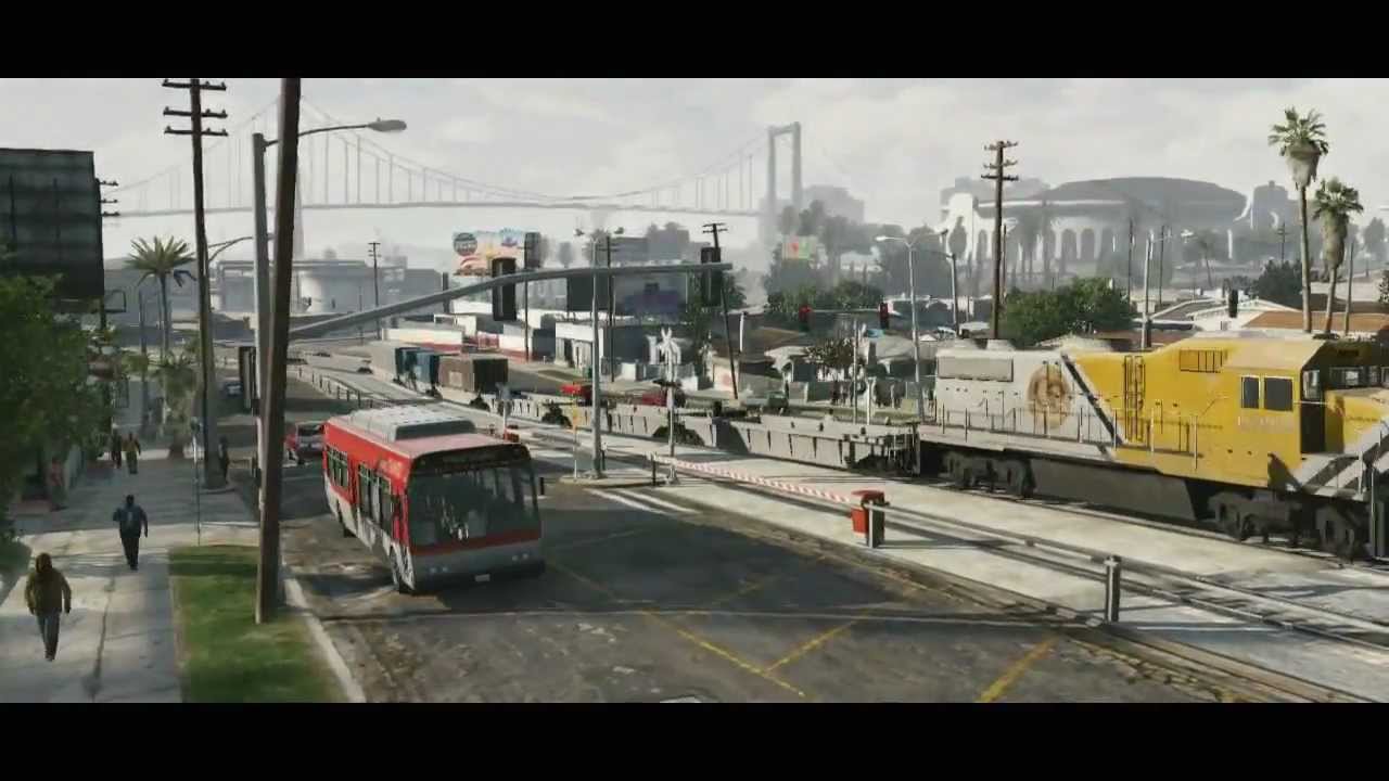 Grand Theft Auto V - Oficjalny trailer #2 [Gamedot.pl]