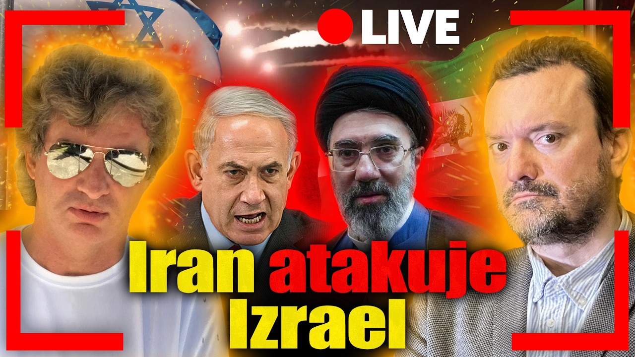 Iran atakuje Izrael. Co zrobią USA i Izrael? Andrzej Gąsiorowski, Jan Piński [LIVE 35]