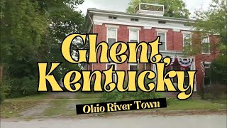 Driving in Small Town Ghent, KY Along the Ohio River - Carroll County Kentucky #alongtheway
