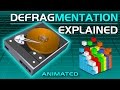 Disk defragmentation explained  defrag hard drive  speed up pc