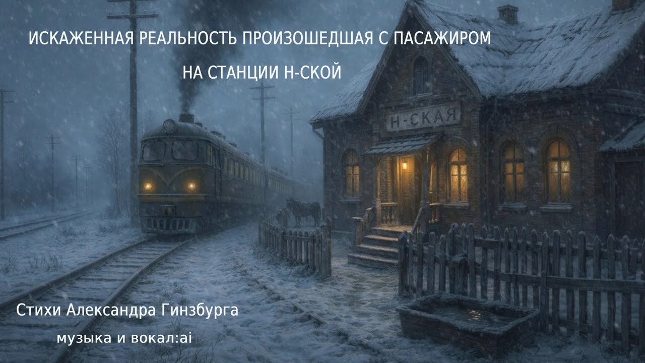 ИСКАЖЕННАЯ РЕАЛЬНОСТЬ ПРОИЗОШЕДШАЯ С ПАСАЖИРОМ НА СТАНЦИИ Н-СКОЙ