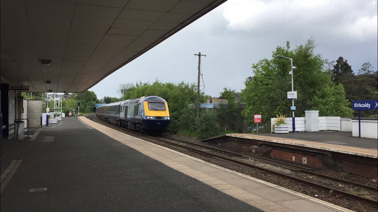 TRAINS AT KIRKCALDYFife CircleECML03/06/19 YouTube