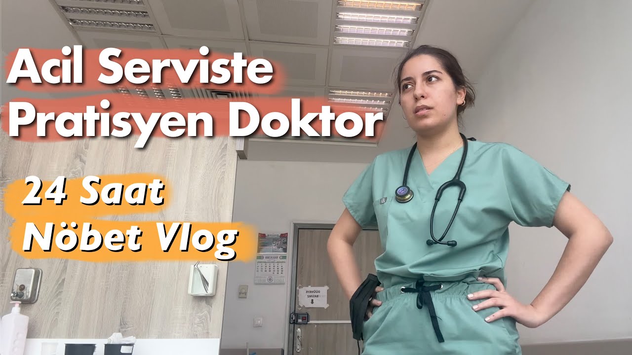 Acil Serviste Pratisyen Doktor | NÖBET VLOG 🩻