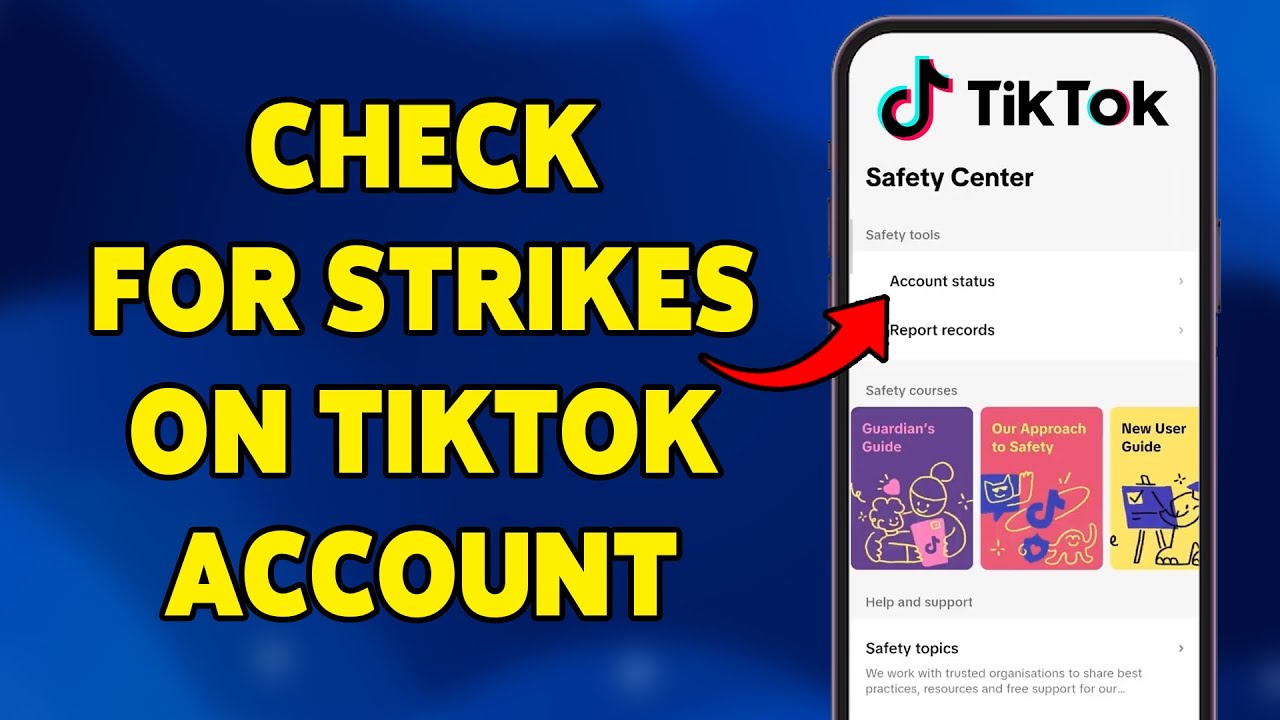 How To Check For Strikes On TikTok Account 2025 | Monitor Your TikTok ...