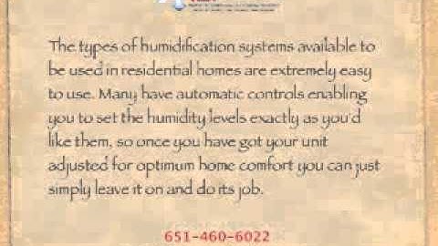 Why Use a Home Humidification System?