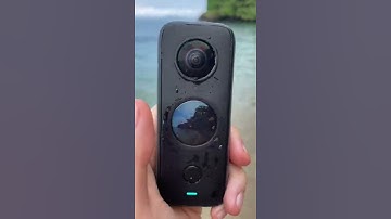 Check out this INSTA360 ONE X2 WATER PROOF CAM! 😱 😱  #shorts #youtubeshorts