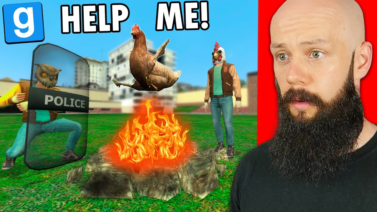 UGOTOWALIŚMY KURCZAKA SZYMONA W GARRY'S MOD /w Chucken