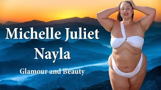 Michelle Juliet Nayla German Plus Size Model Biography | Age, Height, Weight | Curvy Fashion Model |