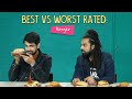 Guess The Highest Rated And Lowest Rated Burger | Ok Tested